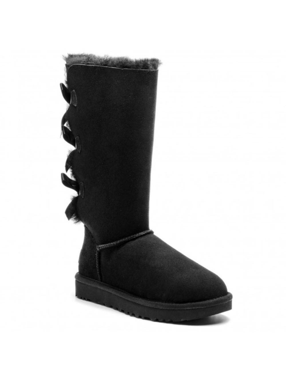 UGG Black Bailey Bow Tall II Boots authentic new
